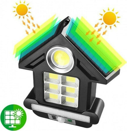 Faro Solare Con Pannello Faretto Sensore Movimento 81led Cob Telecomando Cl-s180 Articoli da Giardino > Illuminazione da esterno > Faretti da esterno Trade Shop italia - Napoli, Commerciovirtuoso.it