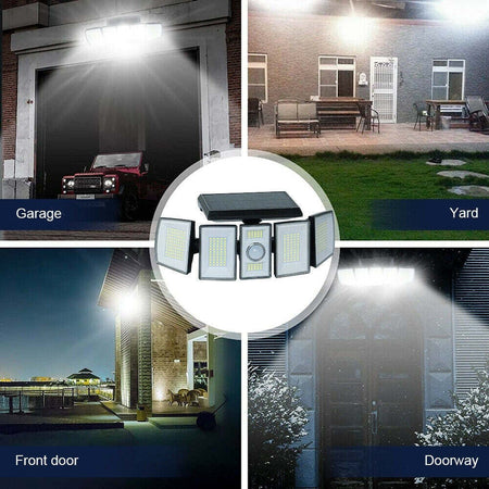 Faro Solare Led Orientabile Faretto Telecomando Sensore Di Movimento 300 Led Articoli da Giardino > Illuminazione da esterno > Faretti da esterno Trade Shop italia - Napoli, Commerciovirtuoso.it