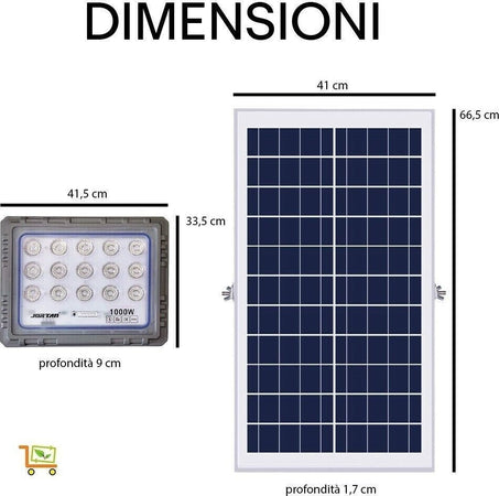 FARO-SOLARE-luce-LED-100W-200W-400W-600W-800W-1000W-SENSORE-CREPUSCOLARE-IP66-LM