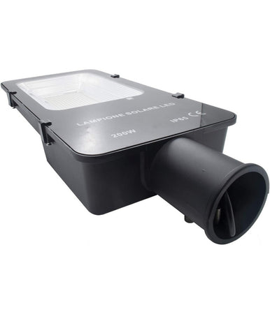 Faro Stradale Lampione Solare Led 200watt Crepuscolare Dimmerabile Ip65 S03-200w