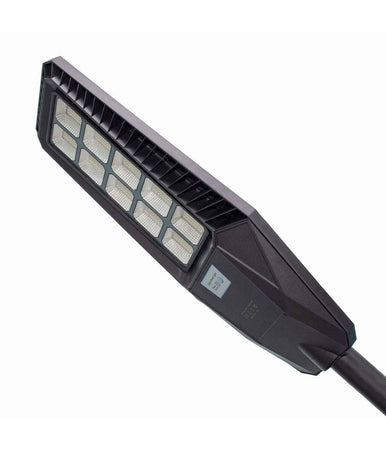 Faro Stradale Solare Led 170 W Sensore Crepuscolare Ip65 Pannello Fotovoltaico