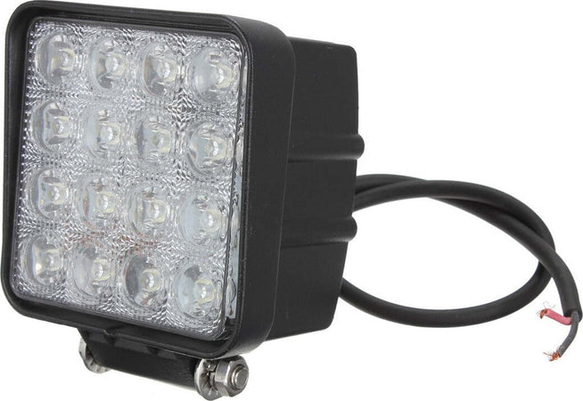 FARO SUPPLEMENTARE PROFONDITà 12V 16 LED 48W AUTO FUORISTRADA QUADRATO 6000K Auto e Moto/Parti per auto/Luci lampadine e indicatori/Lampadine/Lampadine per esterno Trade Shop italia - Napoli, Commerciovirtuoso.it