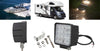 Faro-Supplementare-Profondità-12v-16-Led-48w-Auto-Fuoristrada-Quadrato-6000k