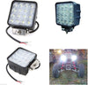 Faro-Supplementare-Profondità-12v-16-Led-48w-Auto-Fuoristrada-Quadrato-6000k