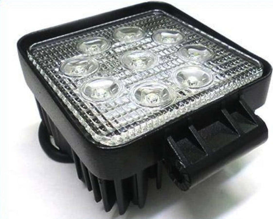 FARO SUPPLEMENTARE PROFONDITA AUTO FUORISTRADA 12V QUADRATO 9 LED 27W 6000K IP68 Auto e Moto/Parti per auto/Luci lampadine e indicatori/Lampadine/Lampadine per esterno Trade Shop italia - Napoli, Commerciovirtuoso.it