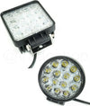 Faro Supplementare Profondita Auto Tondo Quadrato Led 42w 6000k  Trade Shop italia - Napoli, Commerciovirtuoso.it