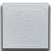 10 o 20mq (40 oppure 80 pezzi) di pannello decorativo a soffitto in polistirene compatto 50x50cm (spess. 1cm) FARO Eternal Parquet