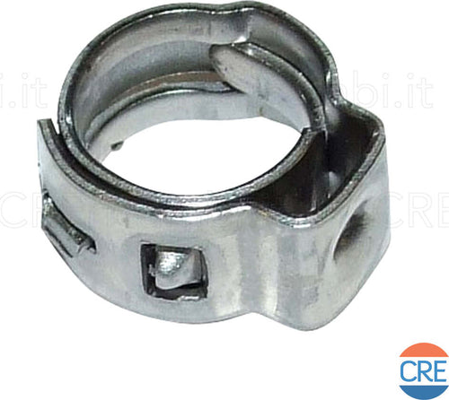 Fascetta-Pinzabile-9,5-mm-Oetiker-per-Tubo-Retinato-Macchina-Caffè