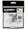 FASCETTE DI SERRAGGIO PER TUBI IN GOMMA, IN PLASTICA E FLESSIBILI 10 PZ FIXMAN