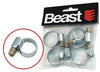 Fascette stringitubo set da 6 pezzi,2 x (10-16, 16-25, 20-32 mm) e set da 8 pezzi, 2x (10-16, 12-22, 16-27, 25-40 mm)Beast
