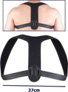 Fascia-A-Bretelle-Posturale-Schiena-Supporto-Regolabile-Tutore-Lombare-Nero