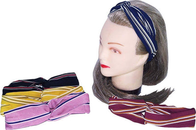 Fascia Capelli Elastica 2 Pezzi Fasce Strisce Fiocco Annodata Retro Fermacapelli Fermacapelli Trade Shop italia - Napoli, Commerciovirtuoso.it