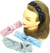 Fascia-Elastica-Ferro-Di-Cavallo-Annodata-Retro-Ferma-Capelli-Tessuto-Accessori