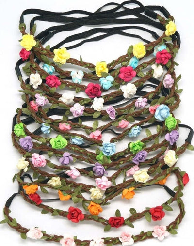 FASCIA ELASTICA TRECCIA FIORI INTRECCIATA FERMACAPELLI FRONTINO MATRIMONIO PARTY  Trade Shop italia - Napoli, Commerciovirtuoso.it