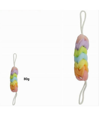 Fascia Lavaschiena Spugna Rete Esfoliante Bagno Doccia A Treccia Scrubber 79307