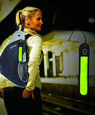 Fascia LED riflettente da appendere Giallo Sport e tempo libero/Accessori per sport e attività ricreative all'aperto/Bande catarifrangenti Scontolo.net - Potenza, Commerciovirtuoso.it