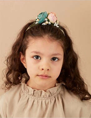 FASCIA PER CAPELLI ROSE ROSA E VERDE Moda/Prima infanzia/Abbigliamento/Accessori per bambina/Fasce per capelli Scontolo.net - Potenza, Commerciovirtuoso.it