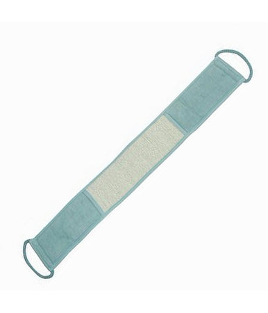 Fascia Spugna Lavaschiena Esfoliante Bagno Doccia Striscia Lava Schiena Azzurro 79670