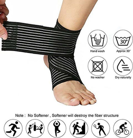 Fascia Supporto Per Piede Caviglia Cavigliera Elastica Regolabile Con Strappo Salute e Bellezza > Cura della Persona > Tutori Ortopedici Trade Shop italia - Napoli, Commerciovirtuoso.it