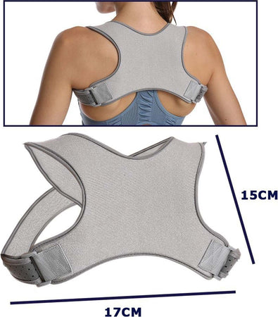 Fascia Top Per Donna Posturale Schiena Supporto Regolabile Tutore Lombare Grigio Salute e Bellezza > Cura della Persona > Tutori Ortopedici Trade Shop italia - Napoli, Commerciovirtuoso.it