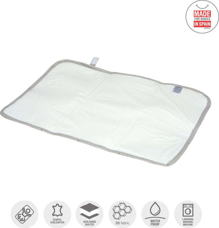 Fasciatoio 40X60X1 Cm Astra Grigio Prima infanzia/Cambio del pannolino/Materassini per fasciatoio/Fasciatoio da viaggio La Casa Del Bebè - Napoli, Commerciovirtuoso.it