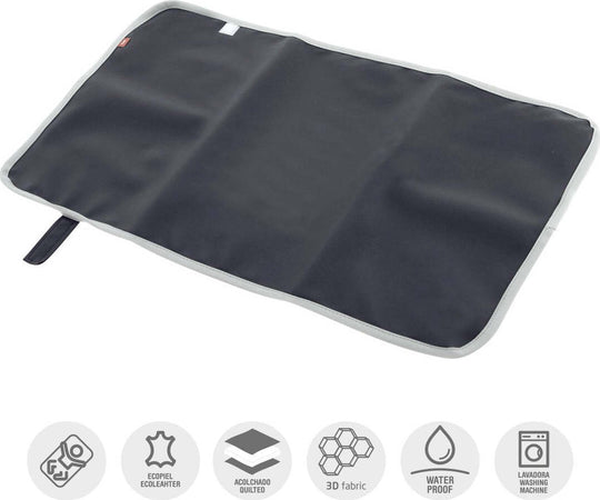 Fasciatoio 40X60X1 Cm Urbany Grigio Prima infanzia/Cambio del pannolino/Materassini per fasciatoio/Fasciatoio da viaggio La Casa Del Bebè - Napoli, Commerciovirtuoso.it