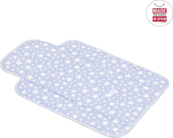 Fasciatoio 60X40X1 Cm Star Azzurro Prima infanzia/Cambio del pannolino/Materassini per fasciatoio/Fasciatoio da viaggio La Casa Del Bebè - Napoli, Commerciovirtuoso.it
