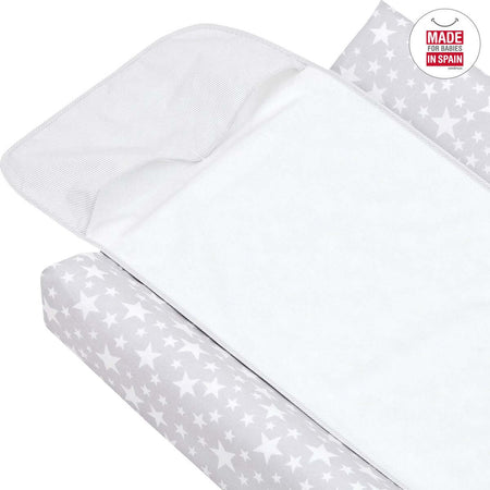 Fasciatoio Foam 47X80X9 Cm Star Grigio Prima infanzia/Cambio del pannolino/Materassini per fasciatoio/Fasciatoio da tavolo La Casa Del Bebè - Napoli, Commerciovirtuoso.it