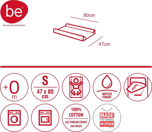 Fasciatoio Foam 50X70X9 Cm Be Teckel Pesca Prima infanzia/Cambio del pannolino/Materassini per fasciatoio/Fasciatoio da tavolo La Casa Del Bebè - Napoli, Commerciovirtuoso.it