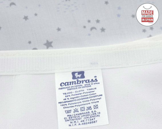 Fasciatoio Foam  Sky Azzurro Prima infanzia/Cambio del pannolino/Materassini per fasciatoio/Fasciatoio da tavolo La Casa Del Bebè - Napoli, Commerciovirtuoso.it