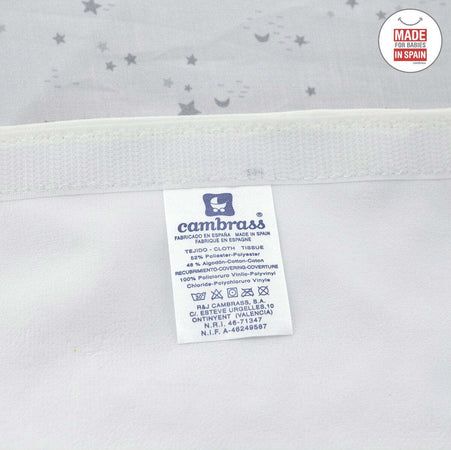 Fasciatoio Foam  Sky Grigio Prima infanzia/Cambio del pannolino/Materassini per fasciatoio/Fasciatoio da tavolo La Casa Del Bebè - Napoli, Commerciovirtuoso.it