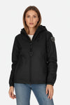 Blauer Giubbotto Donna Antivento Antipioggia con Cappuccio Anawan 26SBLDC11099 Nero