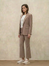 Giacca Donna Circolo 1901 tabacco Stretch Elegante – Modello FD3859