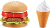 Fast Food Hamburger Patatine Cono Gelato Giocattolo Gioco Educativo Bambini Giochi e giocattoli/Giochi d'imitazione e accessori di travestimento/Cucina/Cibo Trade Shop italia - Napoli, Commerciovirtuoso.it