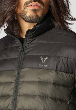 Fat Moose Eco Piumino Uomo Verde Imbottito Giacca Imbottita Robert Block 3m Thimsulate Giubbotto Impermeabile Moda/Uomo/Abbigliamento/Giacche e cappotti/Giacche impermeabili Snotshop - Roma, Commerciovirtuoso.it