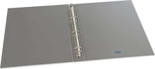 Favorit-Raccoglitore-4-Anelli-Tondi-22-x-30-cm-Grigio-Metallizzato