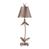 Lampada Da Scrivania Contemporanea Red Bell Acciaio Foglia Argento 1 Luce E27