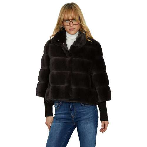 Relish giacca ecopelliccia marrone MARILA RDA2505006062