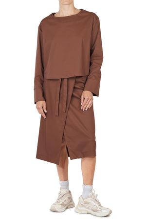 SO ALLURE So Allure - Blusa - 451632 - Cioccolato da donna