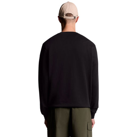Lyle & Scott felpa nera ML424VOG