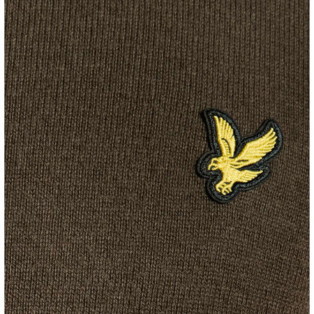 Lyle & Scott pullover merino cioccolata KN2110VC