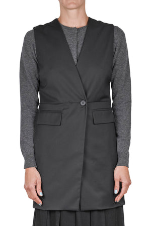 ALESSIA SANTI Alessia Santi - Gilet - 460323 - Nero da donna