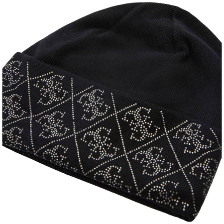 Guess berretto nero con strass NORA 4G W5BZ20Z2NQ2JBLK