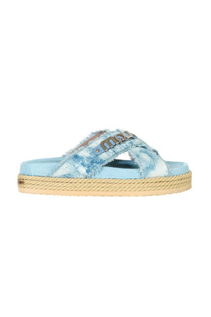 MOU Mou - Sandali - 451378 - Denim da donna