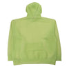 AURALEE Elastic Sheer Nylon P/O Parka in Lime Green da uomo
