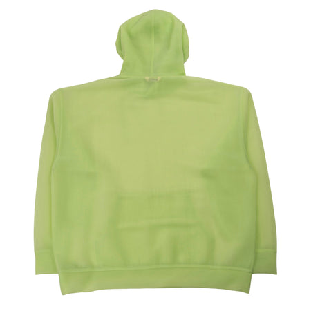 AURALEE Elastic Sheer Nylon P/O Parka in Lime Green da uomo