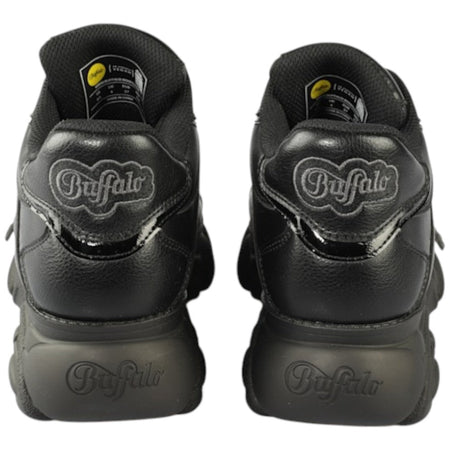 Buffalo sneakers nere scarpe CLD Echo vegan 1636212