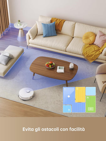 Dreame Robot Aspirapolvere e Lavapavimenti L10s Pro Gen 2 White