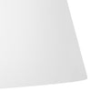 Plafoniera Contemporanea Asher Acciaio Bianco Opaco Vetro 3 Luci E14