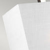 Applique Contemporanea Teva Acciaio Nichel Lucido 1 Luce E27